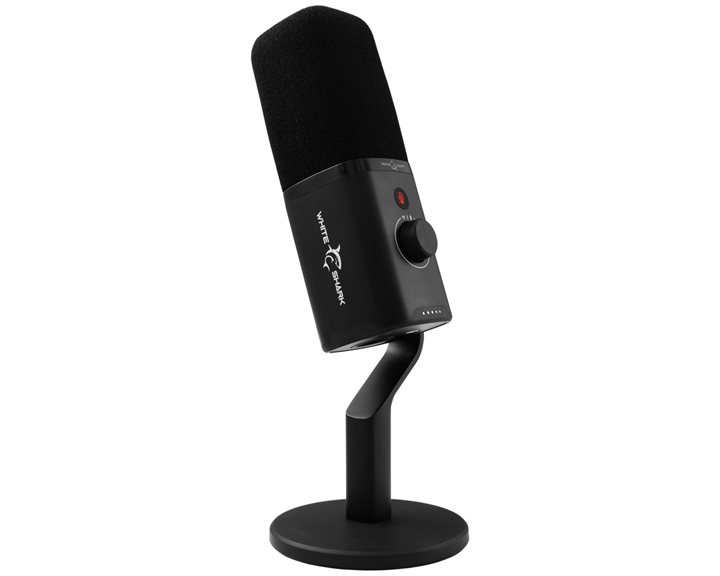 WHITE SHARK BROADCASTING MIKROPHONE DSM-04 BLACK