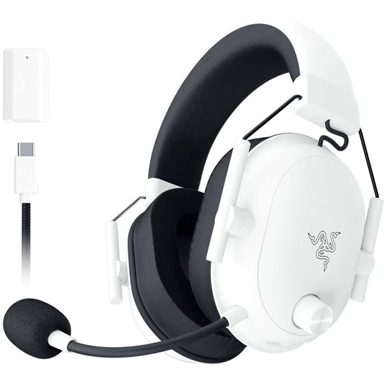Razer BLACKSHARK V2 X LICENSED FOR PLAYSTATION White - 7.1 Gaming Headset – Audio Jack - XBOX/PC/PS