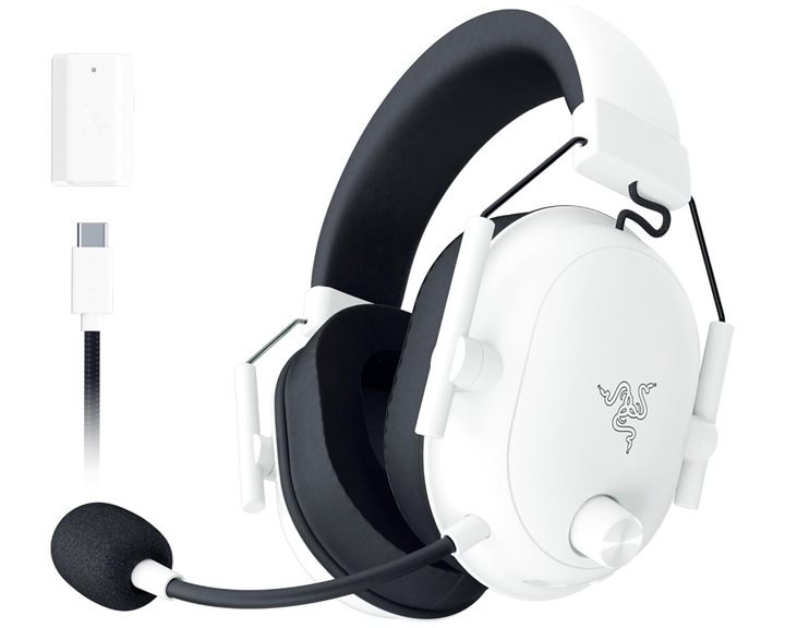 Razer BLACKSHARK V2 X LICENSED FOR PLAYSTATION White - 7.1 Gaming Headset – Audio Jack - XBOX/PC/PS