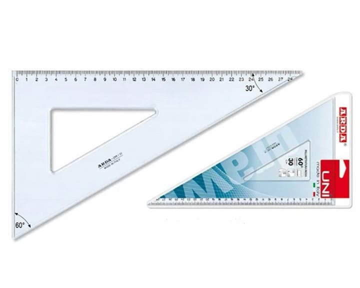 Τρίγωνο ARDA 35cm 60 Μοιρών 28835SS 75400