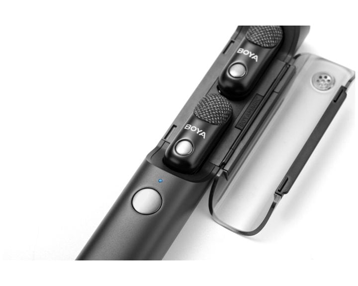 BOYA Magic - Type-C, Lightning & 3,5mm, Camera Receiver Wireless Microphone 2 TX + 3 RX + char. Case
