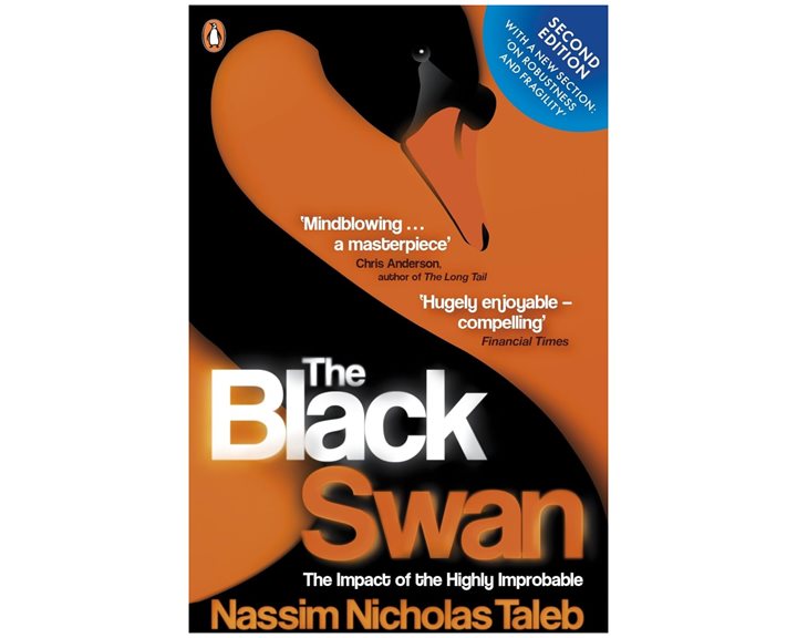 PENGUIN ORANGE SPINES : THE BLACK SWAN THE IMPACT OF THE HIGHLY IMPROBABLE PB B