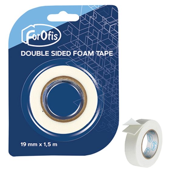 Σελοτειπ Forofis FoamTape Διπλης Οψης19mm x1.5m