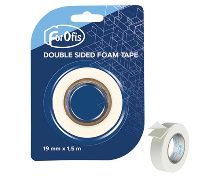 Σελοτειπ Forofis FoamTape Διπλης Οψης19mm x1.5m