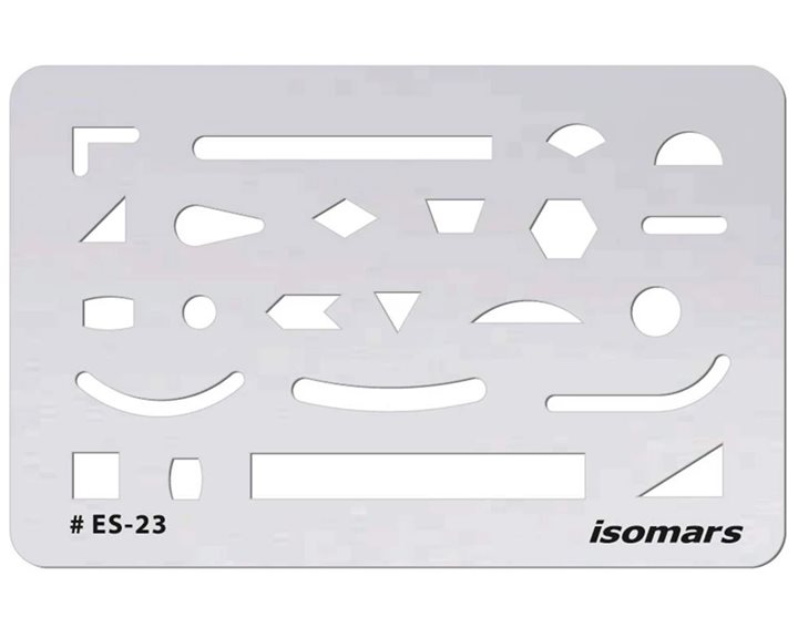 ISOMARS Ασπίδα Σβησίματος 9, 3x6cm