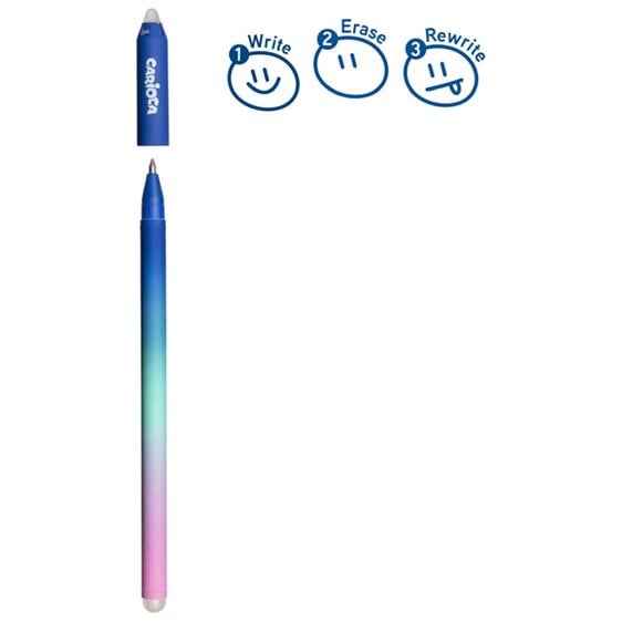 Στυλό Carioca Erasable Oops 0.7mm  Μπλε 31025/02