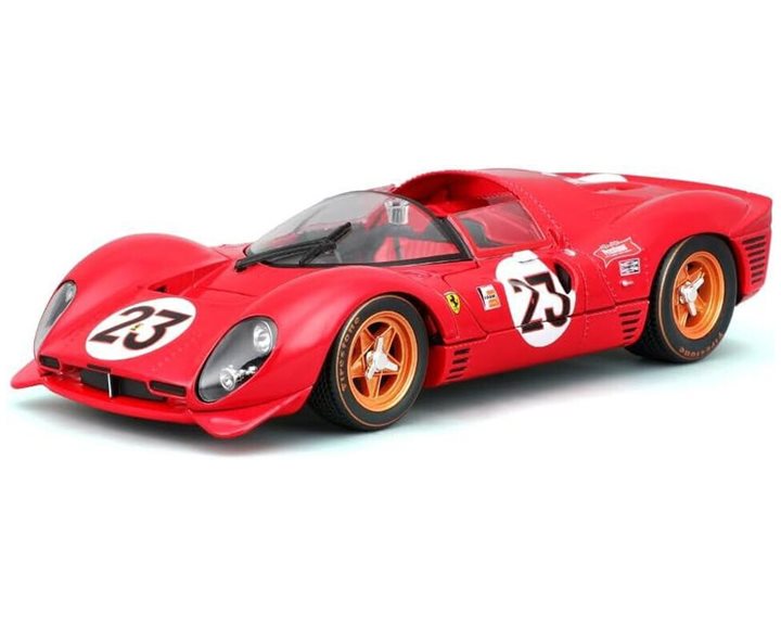 Bburago Αυτοκινητάκι Ferrari Racing 330 P4 Daytona 1967 1/24