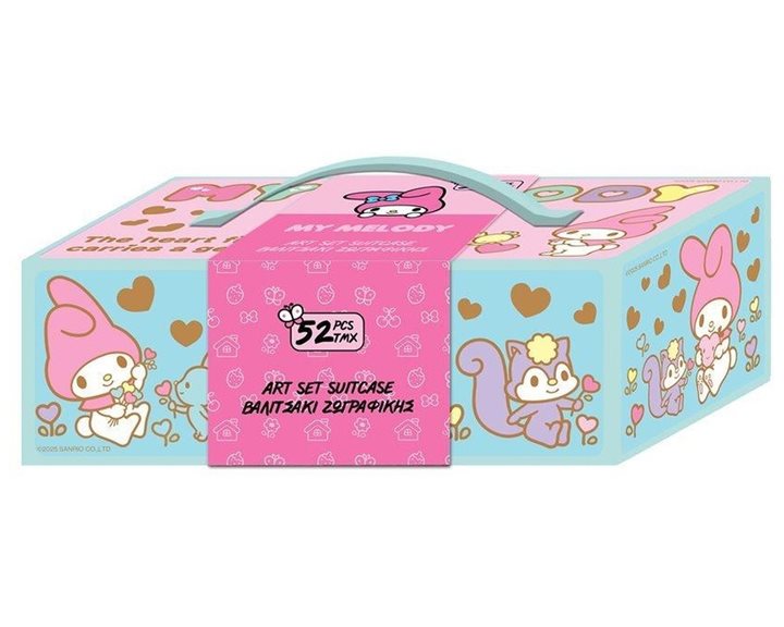 Βαλιτσάκι Ζωγραφικής 27.7x14x12.7εκ My Melody 000490116