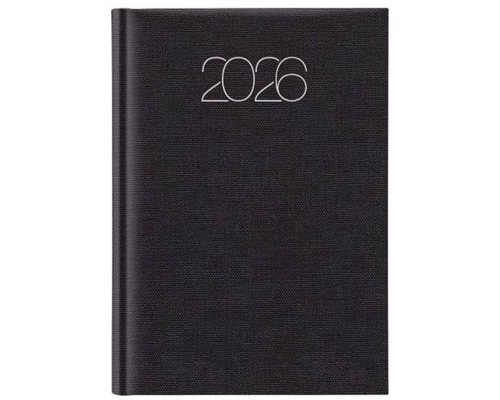 Ημερολόγιο Εβδ. 17,2x24 Cotton Classic Μαυρο