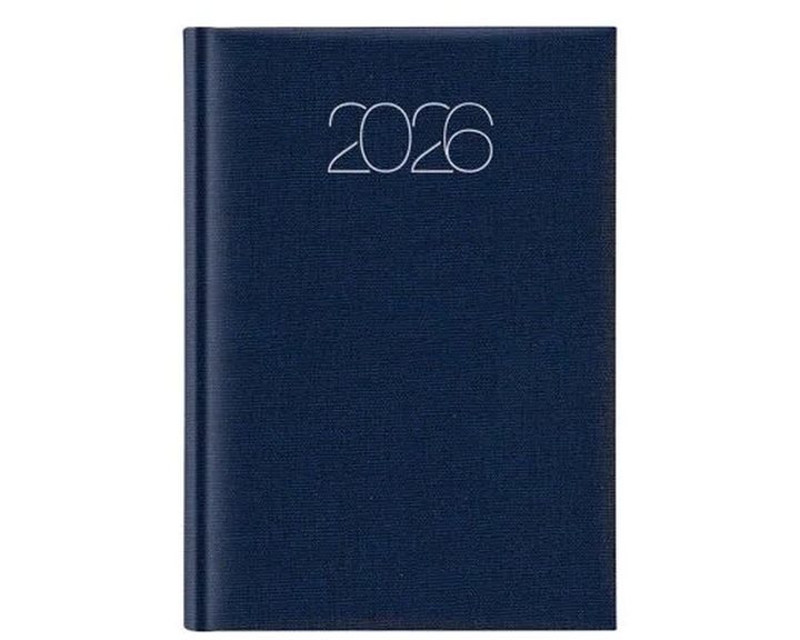 Ημερολόγιο Ημερ. 14.5x20.5 Cotton Classic Μπλε