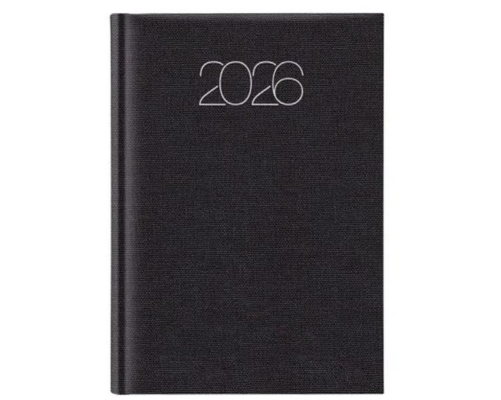 Ημερολόγιο Ημερ. 14.5x20.5 Cotton Classic Μαυρο