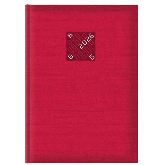 Ημερολόγιο Ημερ. 21x29,7 Kashmir Classic Κοκκινο