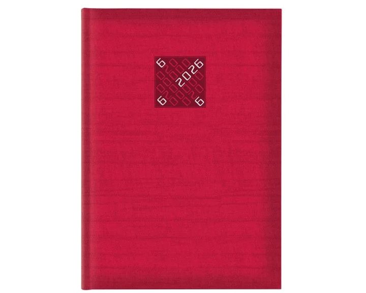 Ημερολόγιο Ημερ. 21x29,7 Kashmir Classic Κοκκινο