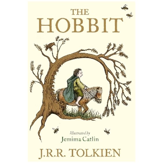 THE COLOUR ILLUSTRATED HOBBIT  PB