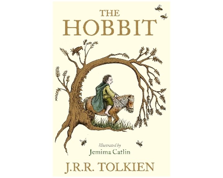THE COLOUR ILLUSTRATED HOBBIT  PB