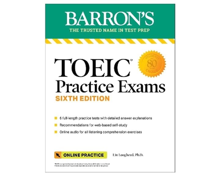 TOEIC PRACTICE EXAMS: 6 PRACTICE TESTS + ONLINE AUDIO, SIXTH EDITION