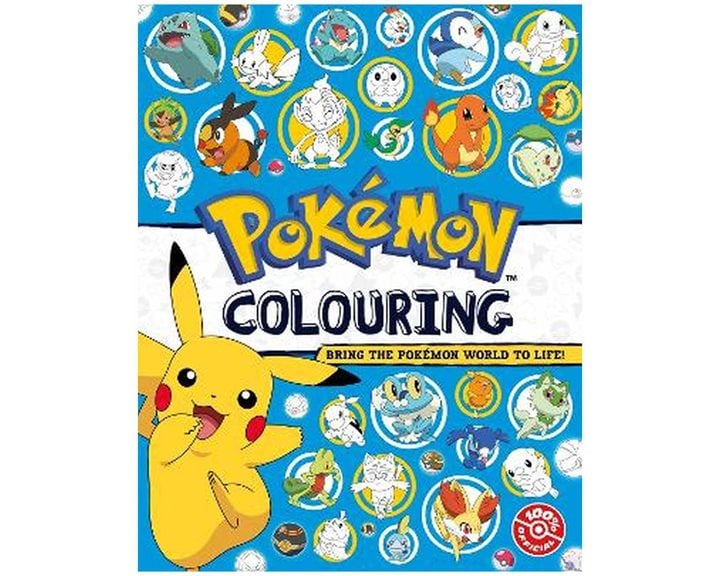 THE POKEMON COLOURING BOOK PB