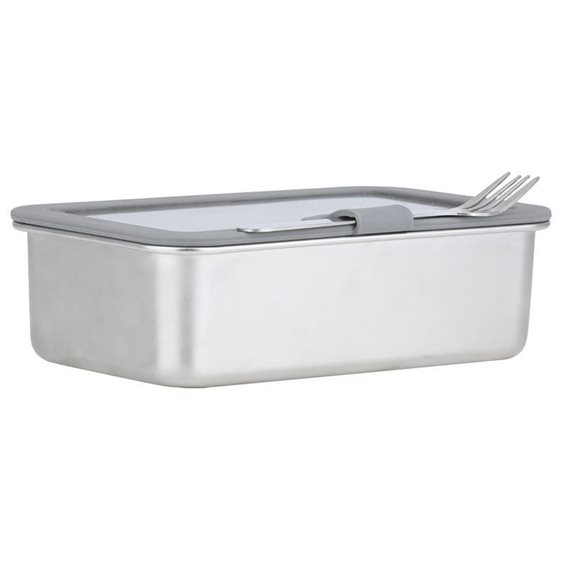 Estia Φαγητοδοχείο INOX 1250ml Click and Seal Γυάλινο 01-33026