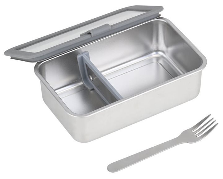 Estia Φαγητοδοχείο INOX 1250ml Click and Seal Γυάλινο 01-33026