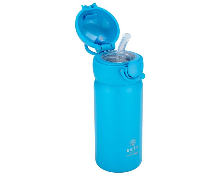 Estia Παγούρι - Θερμός 350ml Με Καλαμάκι Save The Aegean Aqua Buddy 01-23522