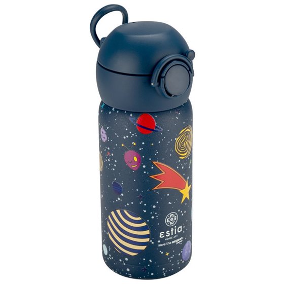 Estia Παγούρι - Θερμός 350ml Με Καλαμάκι Save The Aegean Voyagers 01-23478