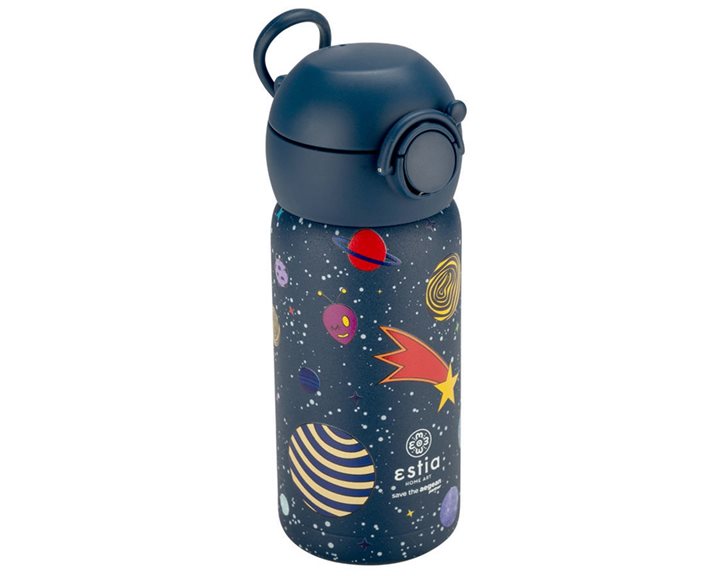 Estia Παγούρι - Θερμός 350ml Με Καλαμάκι Save The Aegean Voyagers 01-23478