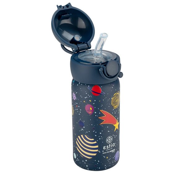 Estia Παγούρι - Θερμός 350ml Με Καλαμάκι Save The Aegean Voyagers 01-23478
