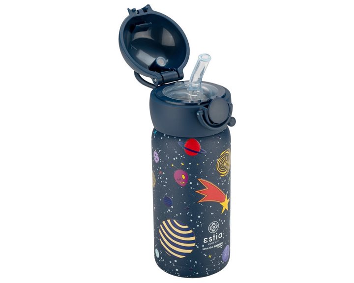 Estia Παγούρι - Θερμός 350ml Με Καλαμάκι Save The Aegean Voyagers 01-23478