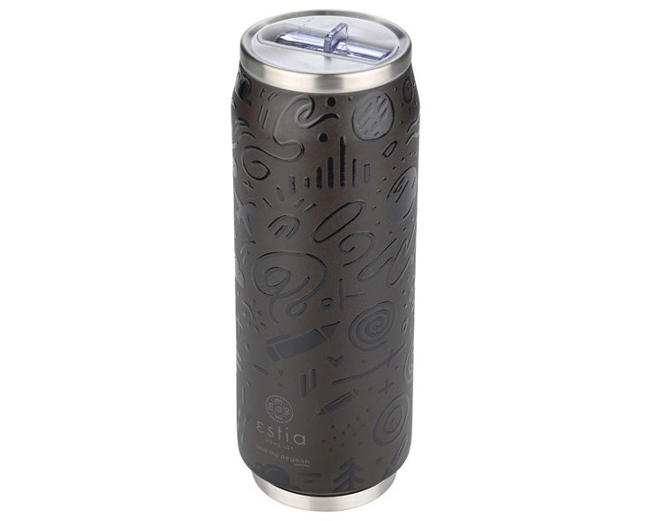 Estia Ποτήρι Θερμός 500ml Save The Aegean Noir Echo 01-22631