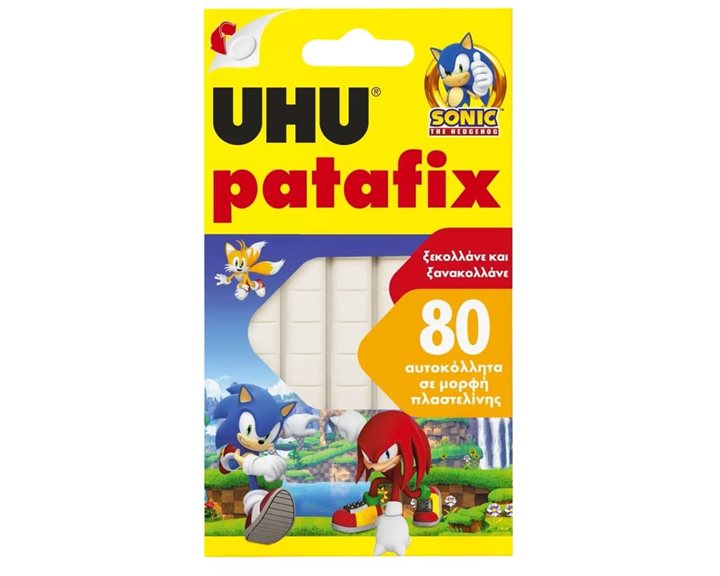 Uhu Patafix Λευκα 80 Αυτοκόλλητα Διπλής Όψης