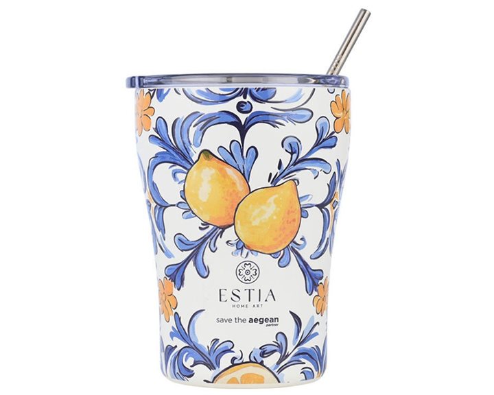 Estia Ποτήρι Θερμός 350ml Save The Aegean Amalfi Coast 01-31756