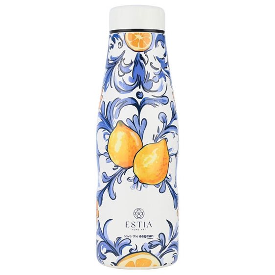 Estia Μπουκάλι Θερμός 500ml Save The Aegean Amalfi Coast 01-31602