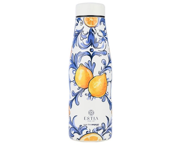 Estia Μπουκάλι Θερμός 500ml Save The Aegean Amalfi Coast 01-31602