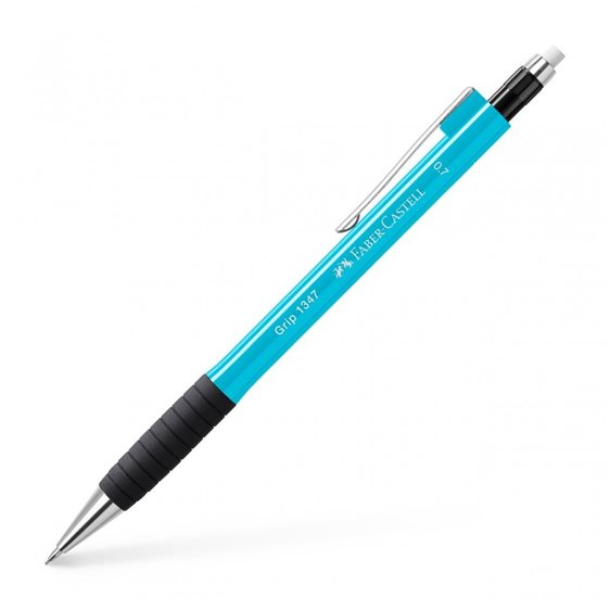 Μολύβι Μηχανικό Faber Castell Grip 0.7mm caribic blue 134712