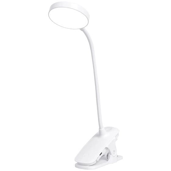 Φωτιστικό Γραφείου TLC 015  Μανταλάκι Led Λευκό Step Dimmer CCT 7W CCT