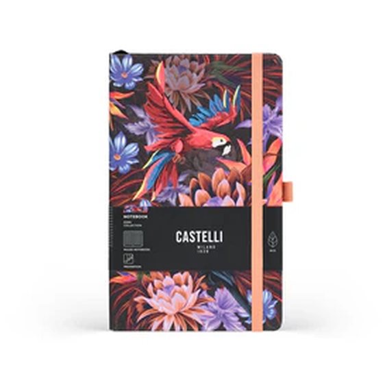 Σημειωματάριο Castelli Μ Ριγε 13x21 Eden Wild Garden
