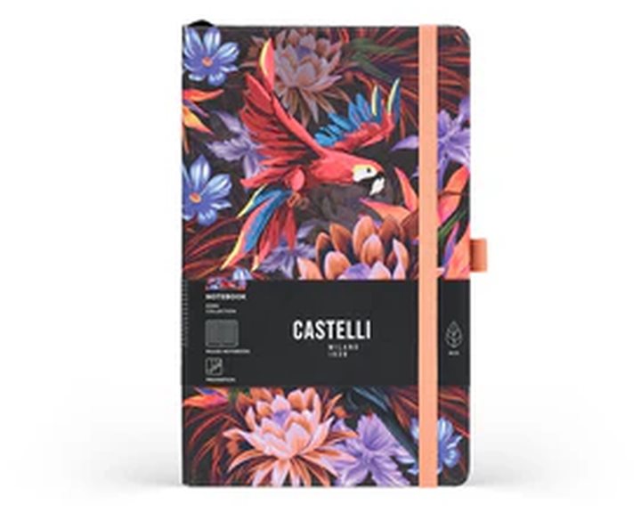 Σημειωματάριο Castelli Μ Ριγε 13x21 Eden Wild Garden