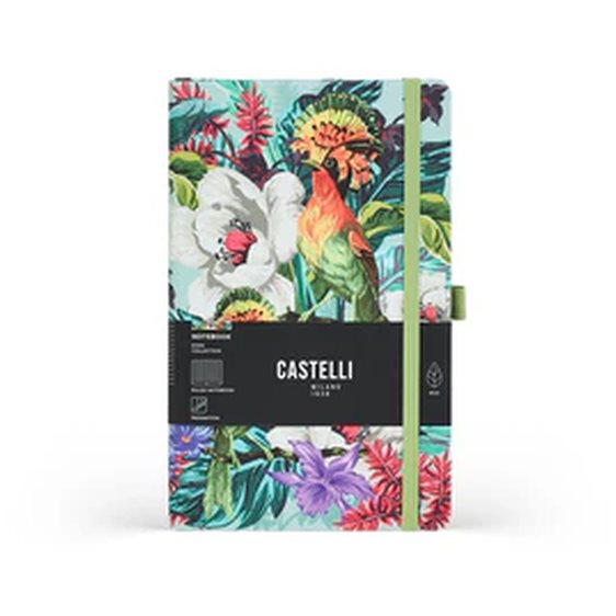 Σημειωματάριο Castelli Μ Ριγε 13x21 Eden Exotic