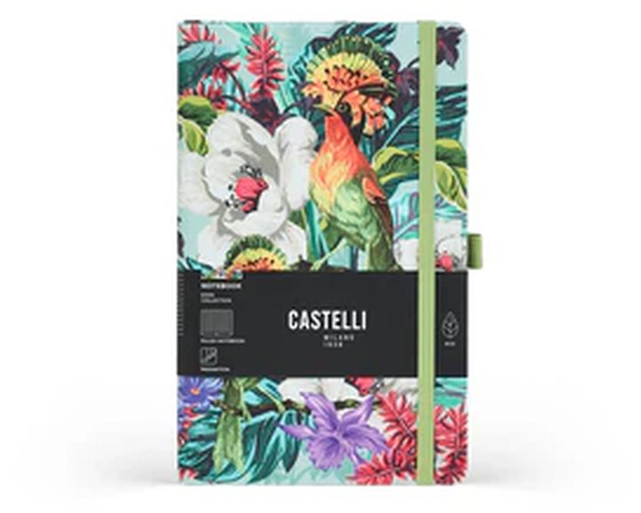 Σημειωματάριο Castelli Μ Ριγε 13x21 Eden Exotic