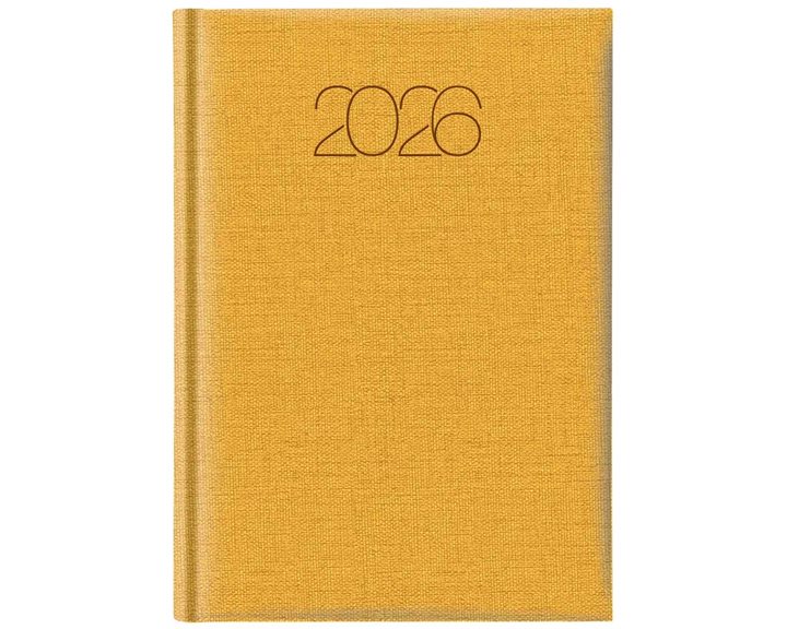 Ημερολόγιο Ημερ. 14.4x24 Cotton Classic Mustard