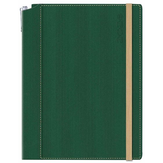 Ημερολόγιο Ημερ. 14.5x20.5 Borneo Dot Πράσινο