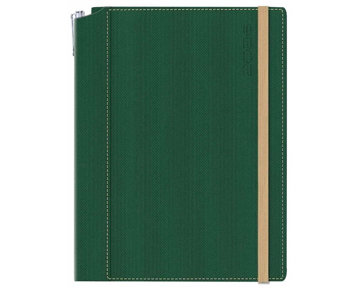 Ημερολόγιο Ημερ. 14.5x20.5 Borneo Dot Πράσινο