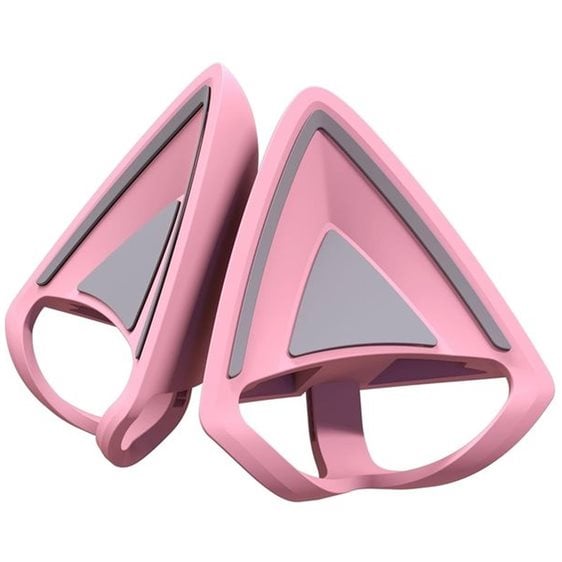 Razer Kitty Ears V2 Quartz Pink - Clip-on Kitty Ears for Headsets - Universal Fit