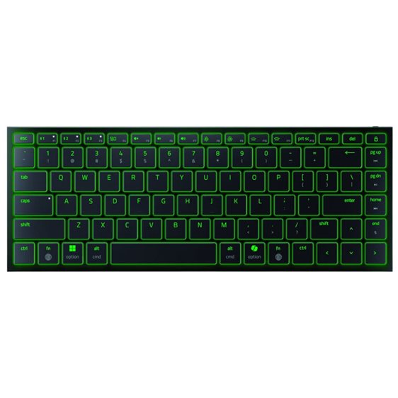 RAZER JORO - Portable Wireless RGB Gaming Keyboard - Thin,Light - Low Profile - Bluetooth / Type C
