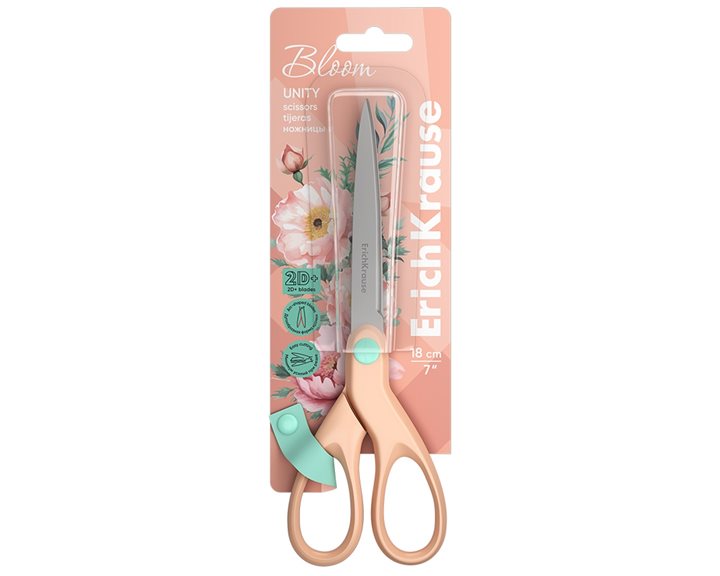 Ψαλίδι ErichKrause Unity Pastel Bloom18cm 60846