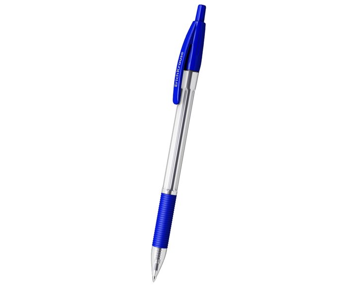 Στυλό ErichKrause Retractable Ballpoint R-301 Matic&Grip Classic 1.0 Blue 46758