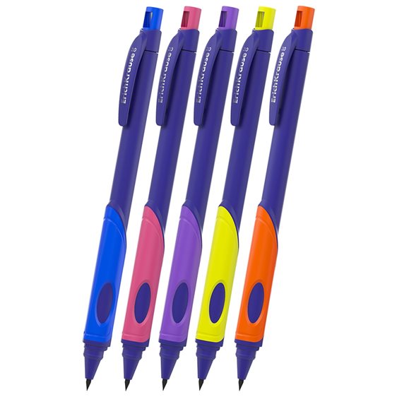 Μηχανικό Μολύβι Με Ξύστρα ErichKrause Ergoline Kids Neon 2.0 HB 63332