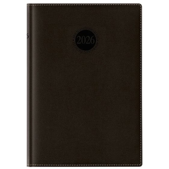 Ημερολόγιο Ημερ. 14.5x20.5 Amsterdan Chianti Black
