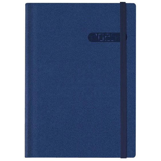 Ημερολόγιο Ημερ. 14.5x20.5 Winner Metal Flat Blue