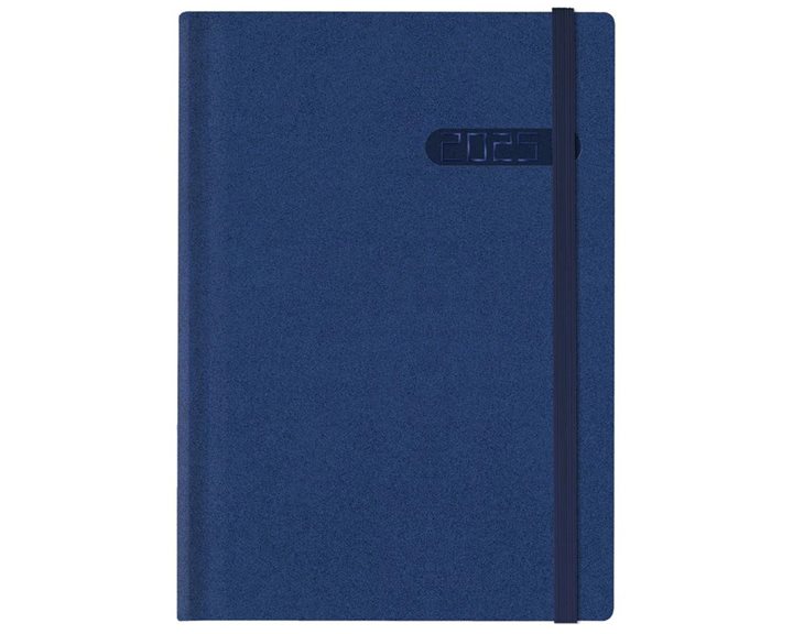 Ημερολόγιο Ημερ. 14.5x20.5 Winner Metal Flat Blue